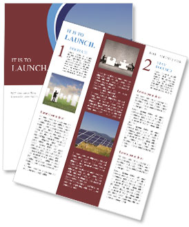 Broad Solar Pannel Newsletter Template