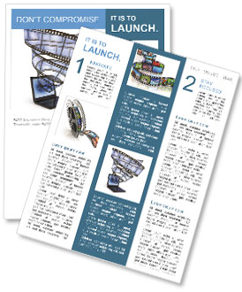 Live Streaming Video Services Newsletter Template