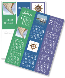 Navigating The Ship: The Importance Of Steering And Sails On The Open Sea Newsletter Template