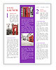Street Decor: Two Eye-Catching Red Phone Booths Newsletter Template