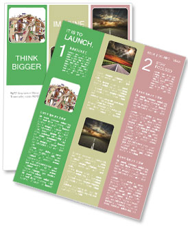 Major Intersection Of Roads Newsletter Template