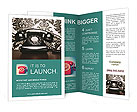Desk Decor: Vintage Telephone Brochure Template