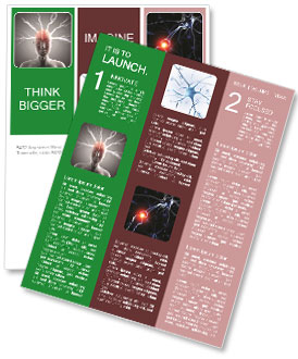 The Power Of The Mind And Headaches: Understanding The Concept Of Lightning Through The Head And Brain Newsletter Template