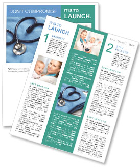 Gros plan d'uniforme médical avec stéthoscope et presse-papiers en forme de coeur Newsletter