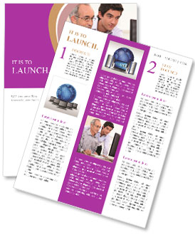 Assisting Office Workers: A Guide For Computer Technicians Newsletter Template