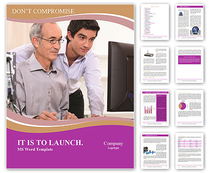 Assisting Office Workers: A Guide For Computer Technicians Word Template