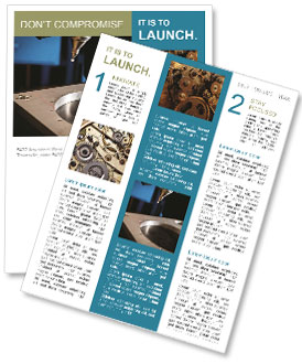 3D Laser Scanner Mechanical Arm Tip With Laser Beam Scanning Surface: Detailed Focus Newsletter Template