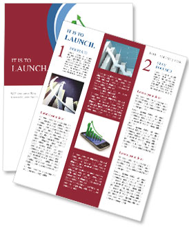 Green Chart Smartphone On White Background: A Comprehensive Review. Newsletter Template