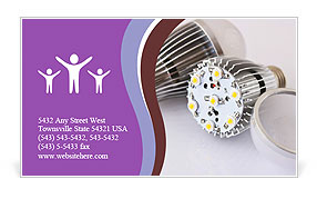 Uncovered 1 Watt Smd Led Light Bulbs With Dual Chips Business Card Template