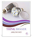 Uncovered 1 Watt Smd Led Light Bulbs With Dual Chips Poster Template