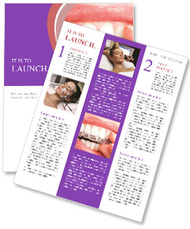 Make Teeth White Newsletter Template