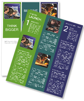 Repairing And Restoring Automotive Exterior Panels. Newsletter Template