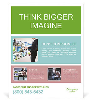 Using Visuals To Enhance Business Communication And Branding Poster Template