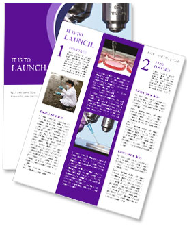 Microscopic Image Of Sperm Sample On Slide With Syringe Retrieving Embryology Specimen For Examination Newsletter Template