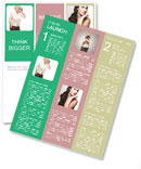 Senior Woman Listening With Metal Tin Can: A Candid Portrait On White Background Newsletter Template