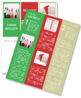 Fond Blanc Avec Stylo Rouge Frappant Newsletter