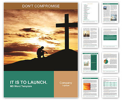 Confessing To The Cross At Sunrise: A Man's Fatal Encounter Word Template