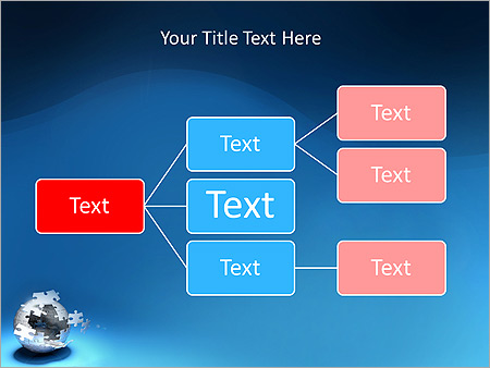 Globe Puzzle Animated PowerPoint Template - Slide 22