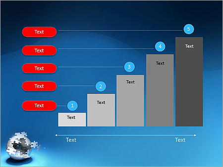 Globe Puzzle Animated PowerPoint Template - Slide 33