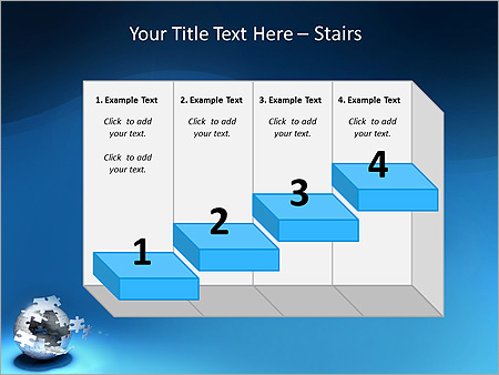 Globe Puzzle Animated PowerPoint Template - Slide 7