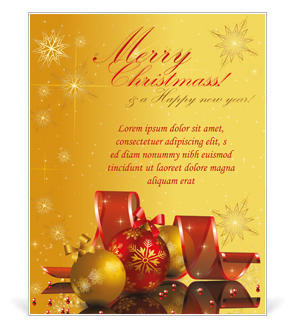 Happy New Year Poster Template