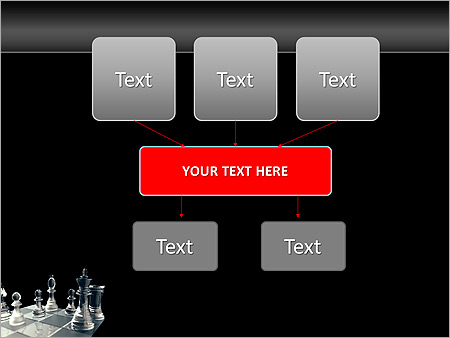 Playing Chess Game Animated PowerPoint Template - Slide 27
