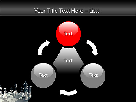 Playing Chess Game Animated PowerPoint Template - Slide 5
