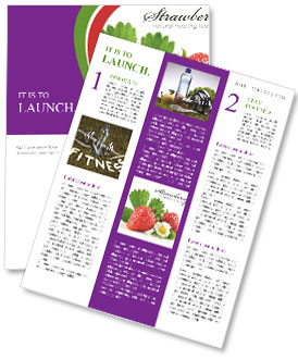 Fresh Strawberry Newsletter Template