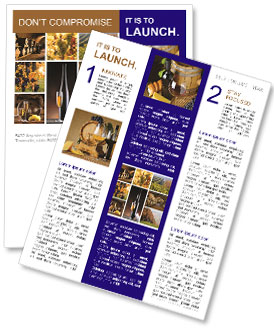 Best Quality Wine Newsletter Template
