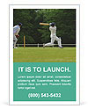 Popular Cricket Game Ad Template