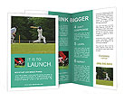 Popular Cricket Game Brochure Template
