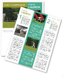 Popular Cricket Game Newsletter Template