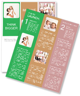 Mother And Daughter Newsletter Template
