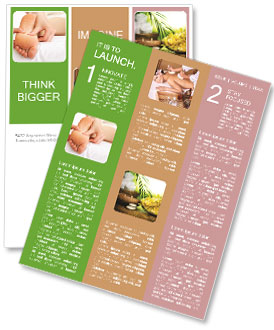 Feet Massage Newsletter Template