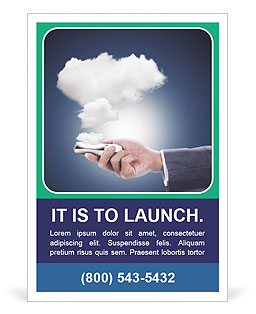 Maximizing Mobile Phone Capabilities With Cloud Computing Ad Template