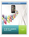 Download Smartphone Applications On Grey Background: A Quick Guide Word Template