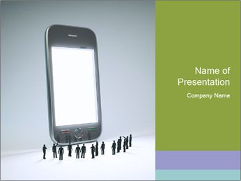 Big Smartphone PowerPoint Template