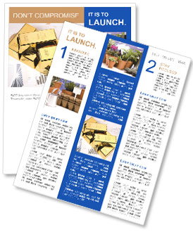 Close-Up Studio Shots Of Gold Bars On Graphs And Statistics For Stunning Visuals Newsletter Template