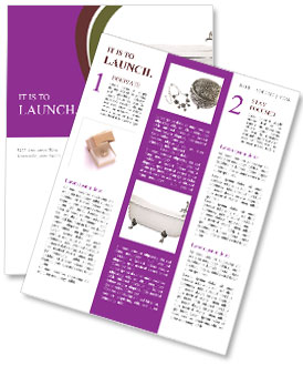 Isolated Vintage Bathtub With Clipping Path For Easy Editing. Newsletter Template