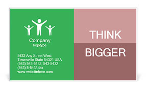 Global Business Concept: Adult Businessman Conducting Virtual Meeting With Team Using Tablet Computer Business Card Template