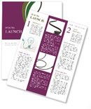 Isolated Eu Plug Electrical Power Cable On White Background With No Shadows. Newsletter Template