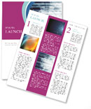 Technology Abstract Background: A Blend Of Modern Design And Innovation Newsletter Template