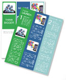 Design Your Screen With A Cloud Of Smartphone Application Icons: Original Device Design And Graphics By Contributor Newsletter Template