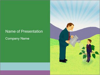 Invest into Children's Education PowerPoint Template