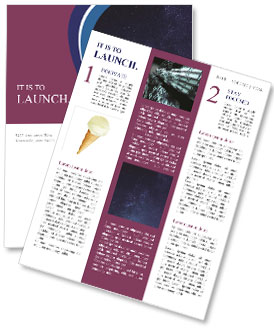 Stargazing In The Milky Way: Observing Stars At Night Newsletter Template