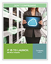 Data Center Room Programmer And Cloud Computing Technology Word Template