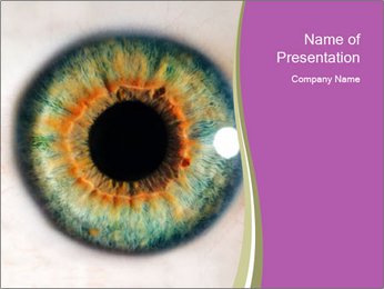 Eye Optic PowerPoint Template