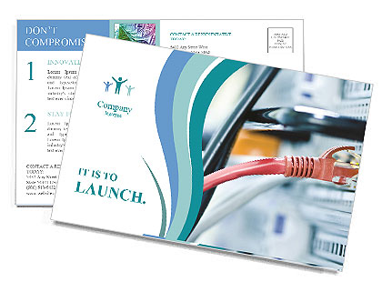 Optimizing Your Network Server For Maximum Performance And Efficiency Postcard Template