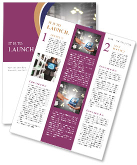 Data Center Programmer's Hands Operating File System Services Newsletter Template