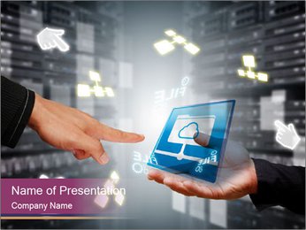 Smart Computer Technology PowerPoint Template